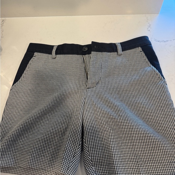 Mr Turk Rocky Black and White Houndstooth shorts 7” inseam Size 31 - Picture 1 of 5